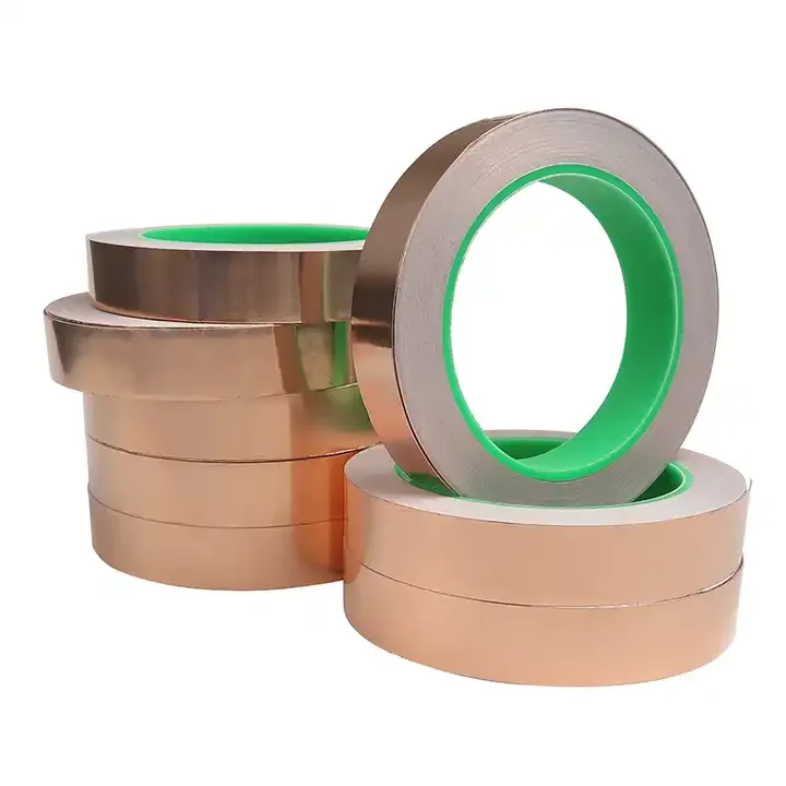 High Temperature Heat Resistant EMI Shielding with Conductive Adhesive Copper Foil Tape