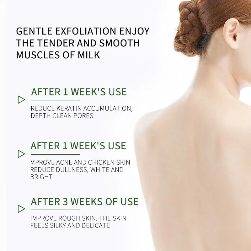 New Exfoliation Organic Body Scrub Sea Salt Fruit Natural Whitening Body Care Scrub