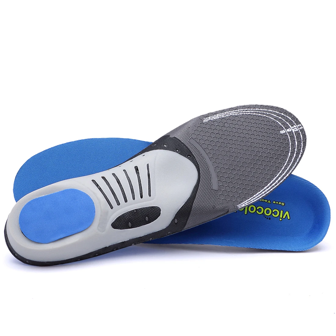 Изготовленная на заказ дышащая полная длина Плоская стопа eva подошвенный фасциит Арка Поддержка стельки ортопедическая