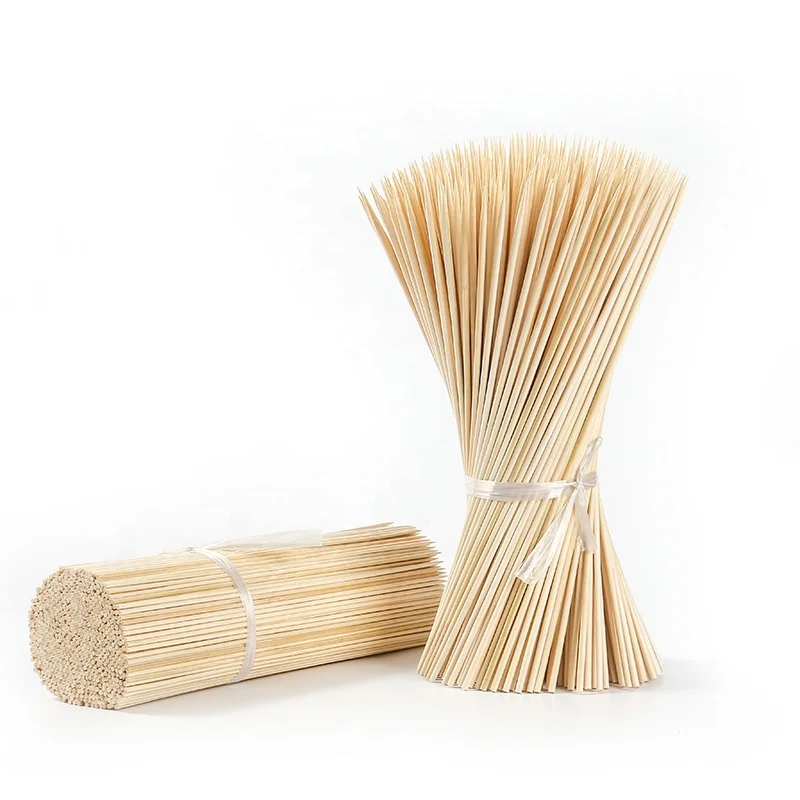 Eco friendly bamboo fruit sticks,Bamboo Skewer dia.3.0mm x 150cm