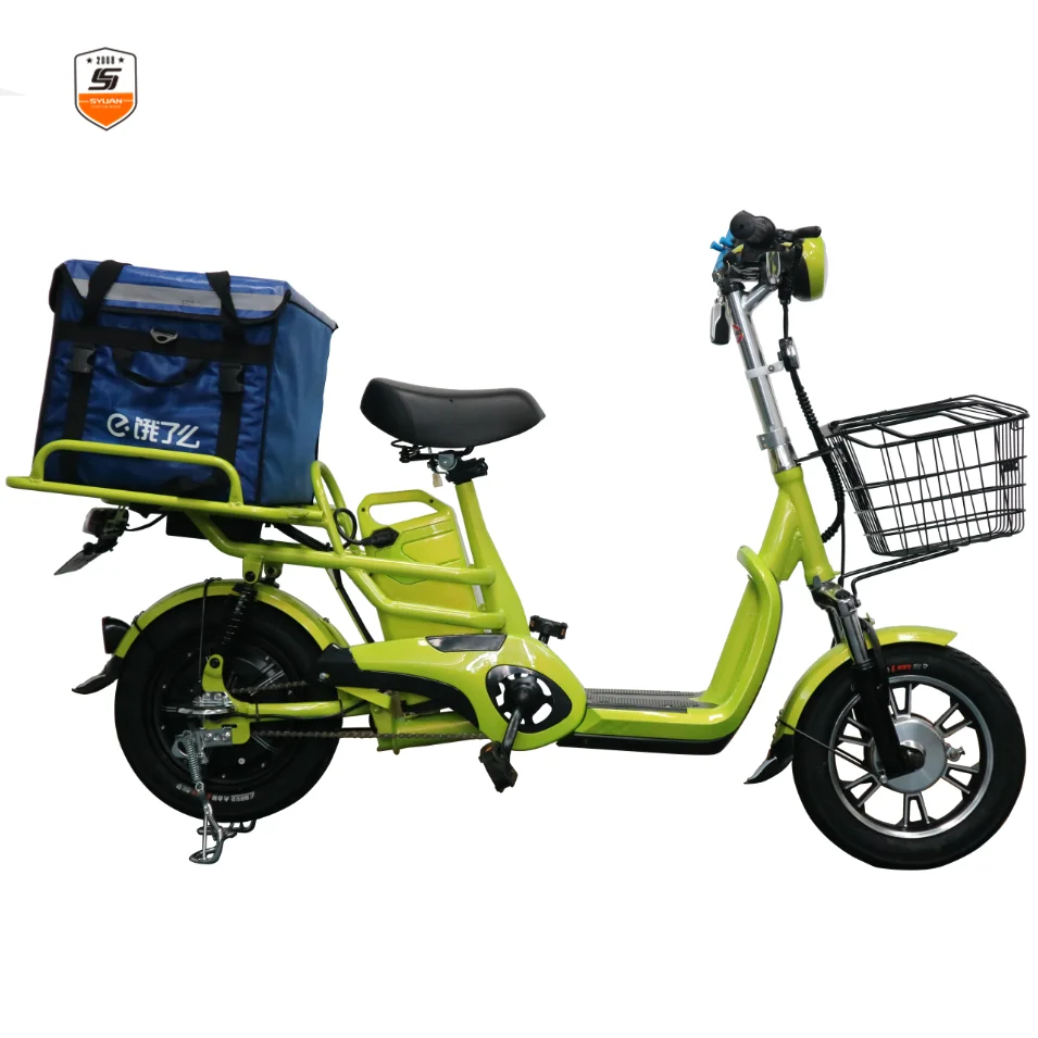 2021 Best Wholesale Cheap 350W Cargo Electric Bike Delivery Electrical Bicycle for Sell
