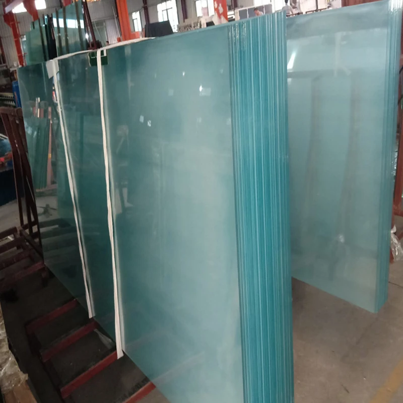12mm tempered Ultra white Super Crystal clear glass for commercial building Door Window Bathroom Glass