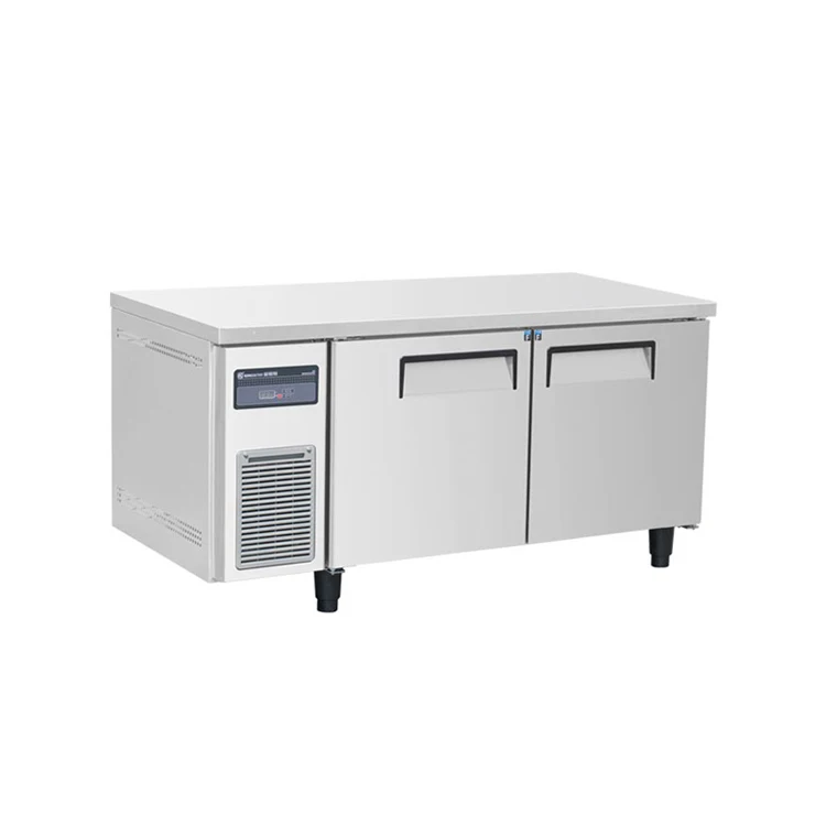 Commercial showcase beer Static cooling Refrigerated Chiller Freezer Electric undercounter Refrigerator Worktable fridge