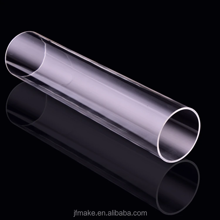 JuFeng Food Grade Plastic Cylinder Diffuser Polycarbonate Plastic Tube