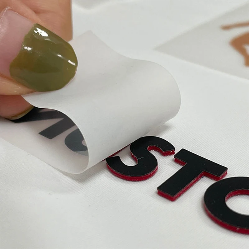 Custom Heat Transfers Patches Wholesale 3d Transfer Silicone Logo Pvc Patch Sticker Custom Logo T-shirt Clothes Tag Iron On Neck