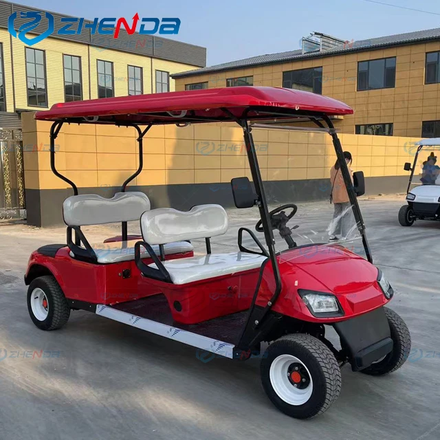 Хит продаж гольф-кар с мороженым гольф-Кар 6-местный клубный автомобиль темпом фар
