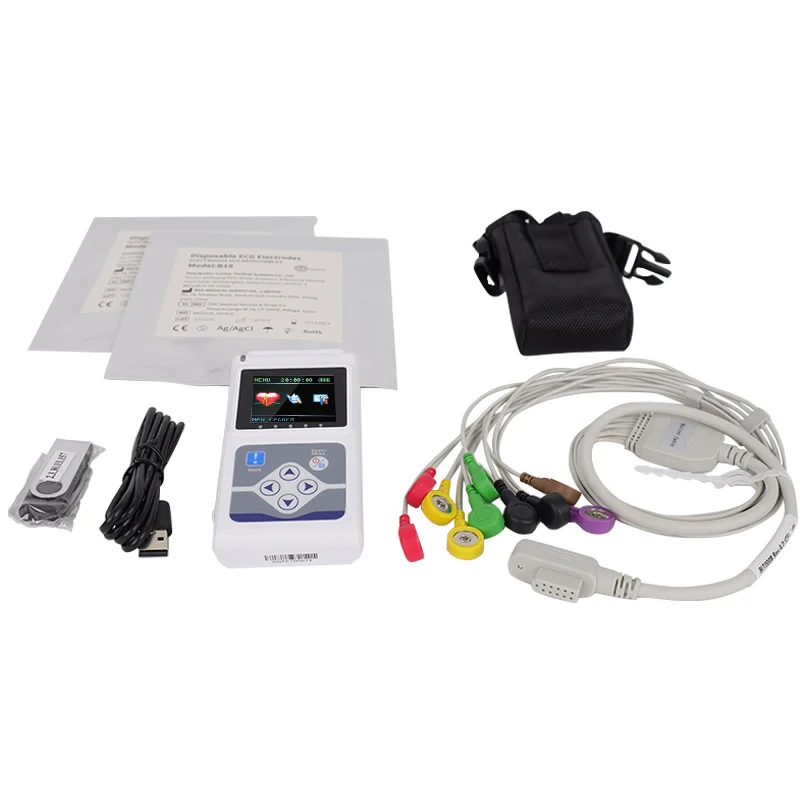 CONTC TLC5000 Aparatos Medicos Handheld Ecg 24 Hour Holter