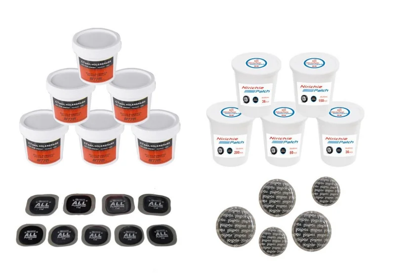 The normal temperature vulcanizing agent is used for repairing rubber film of vacuum tire