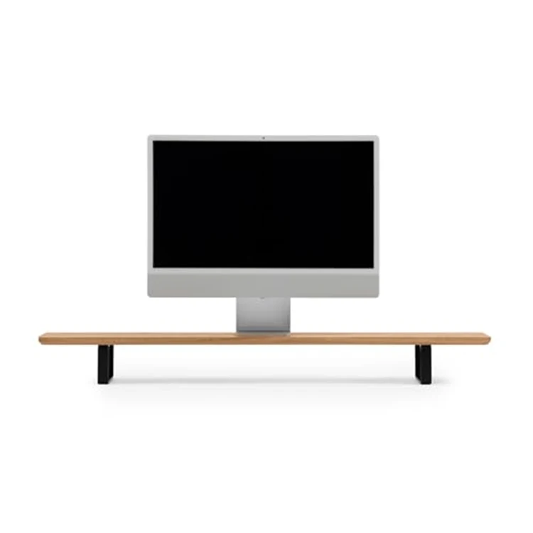 New Design MDF Wooden Laptop Computer Monitor Stand Riser with Desktop Storage Organized