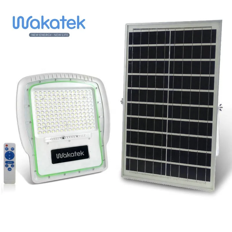 Наружный светодиодный уличный фонарь WAKATEK 300 Вт садовый светильник на солнечной батарее наружное украшение для сада
