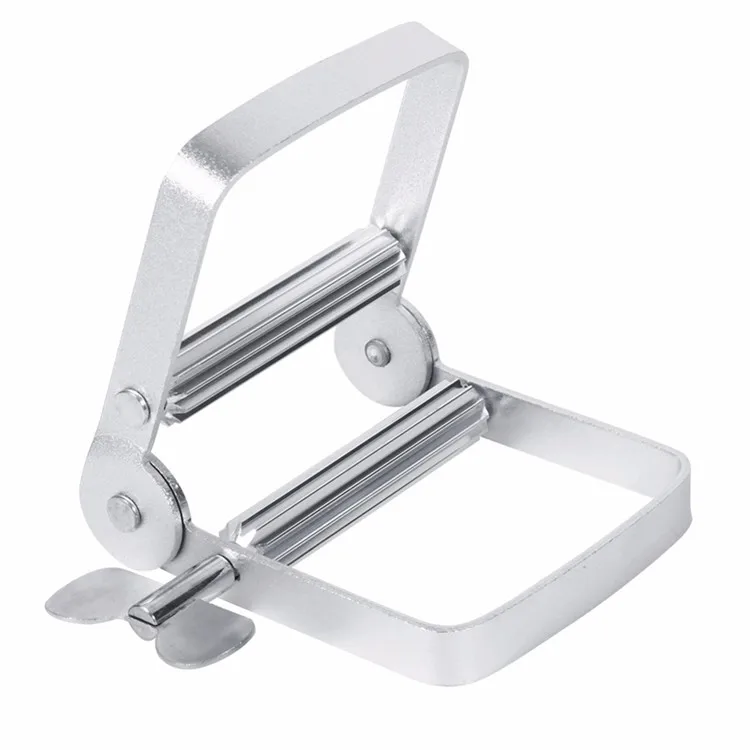 Salon metal aluminum toothpaste dispenser portable toothpaste tube squeezer