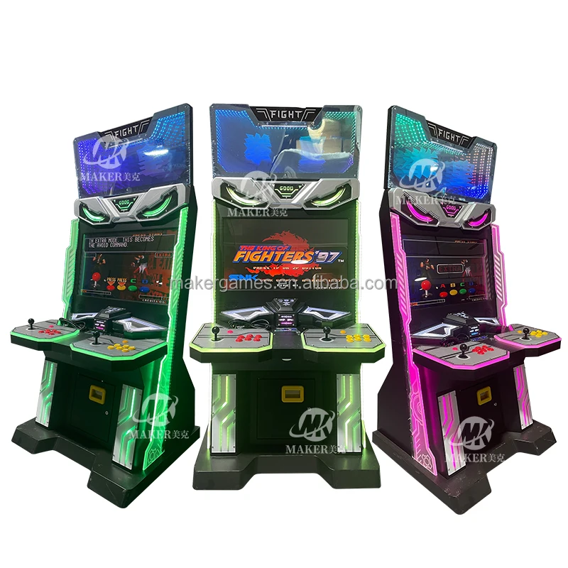 Maker 32 Inches Street Fighter Arcade Machine Video Games Arcade Machine Coin Operated Game Fighting Game Machine