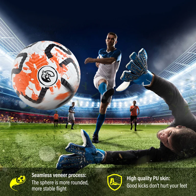 2023-2024 New Product Explosion Factory Good Quality Football PU Material Size 5 Leather Customize Logo Soccer Ball For Training
