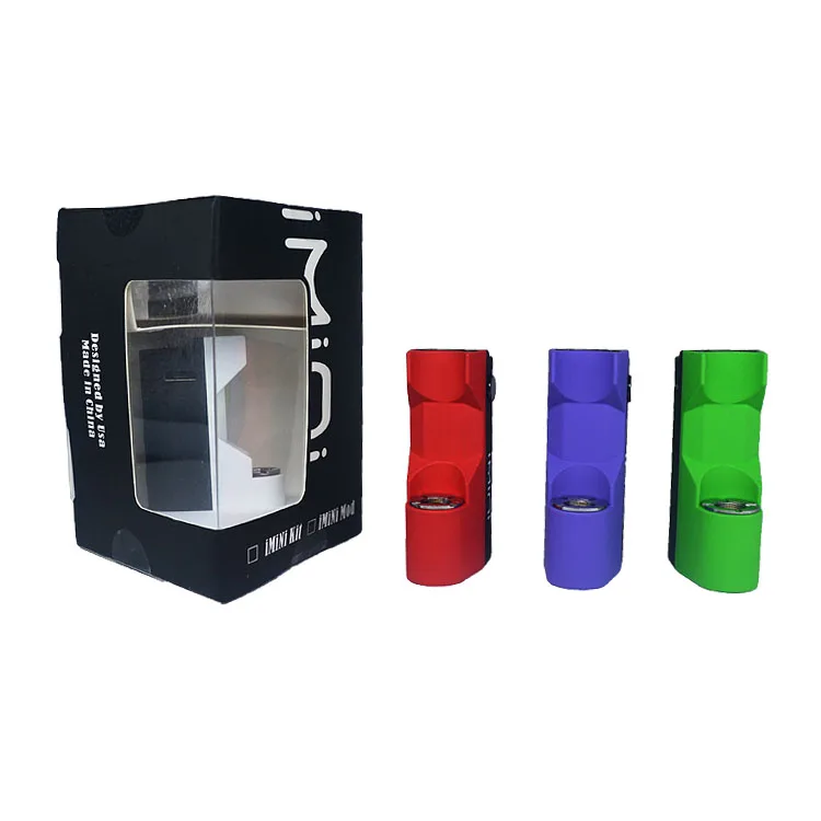 
Hot selling e cig battery 510 thread cbd vape pen imini v1 v2 battery kit for e cig pod cartridge 