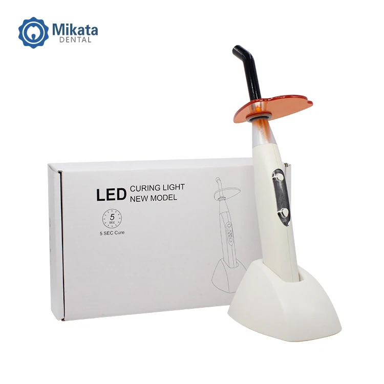 Super Cost-Effective Wireless LED Dental Curing Light Plastic Dental Lamp for Filler Hardening Power Source Electricity