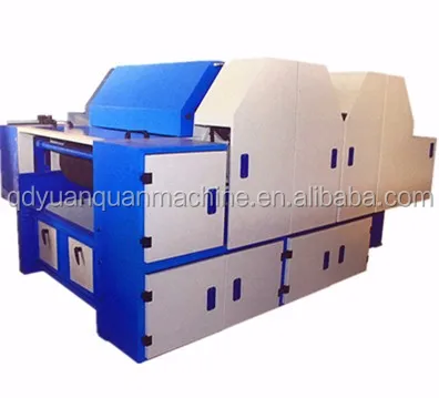 YuanQuan-----YQ FN150 textile /fiber/cashmere/woolDouble Roller Opening machine for animal fiber processing line