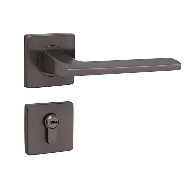 Custom Polished Chrome Gray Matt Black Door Handles Stainless Steel Fancy Split Door Handles