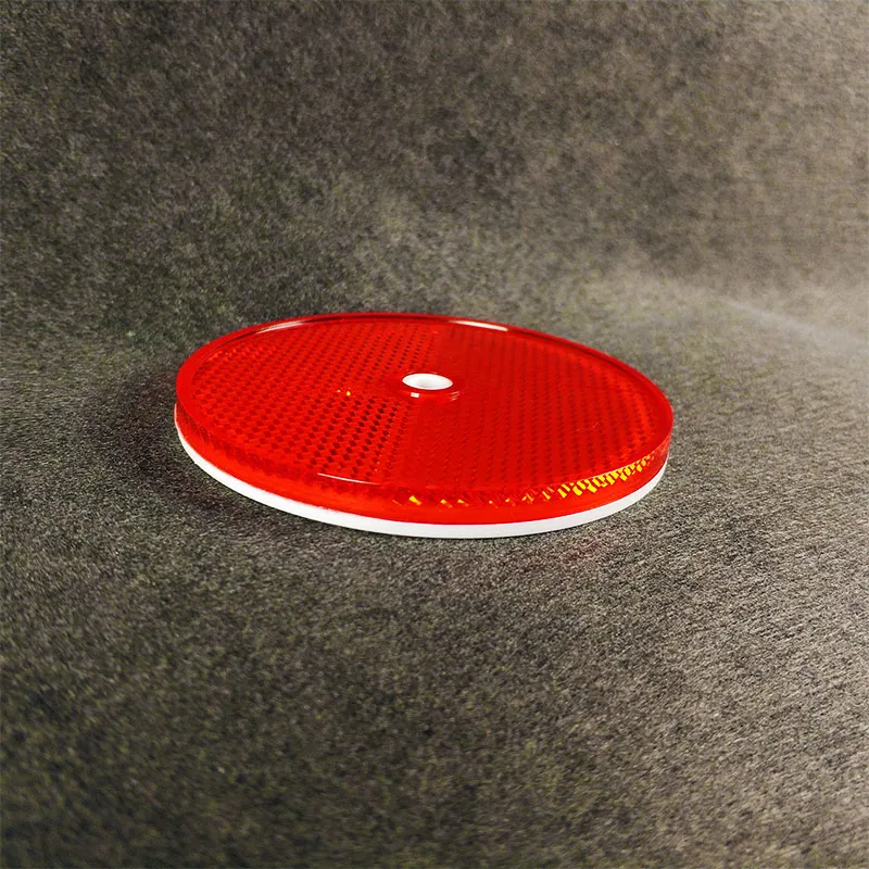 Двухсторонний отражающий рефлектор Highway dia100 мм кронштейн из ЭВА дорожный