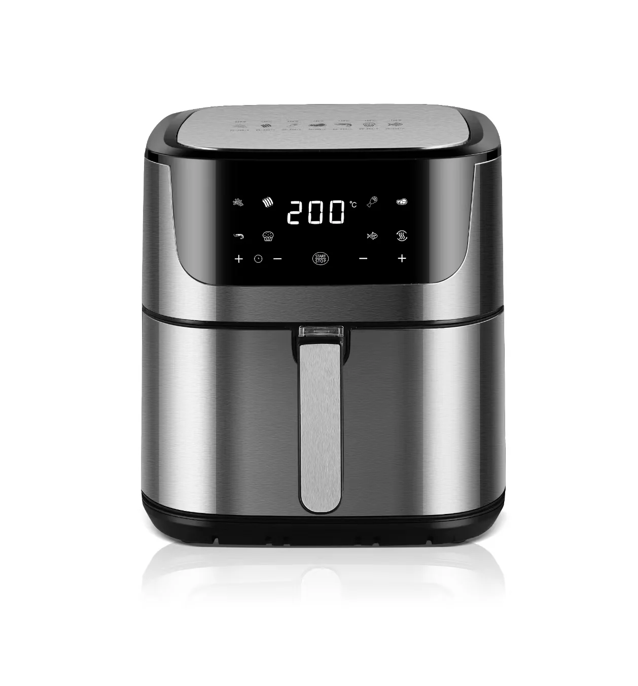 Air fryer household new large capacity oil-free intelligent oven integrated electric fryer chips open memory power air fryer