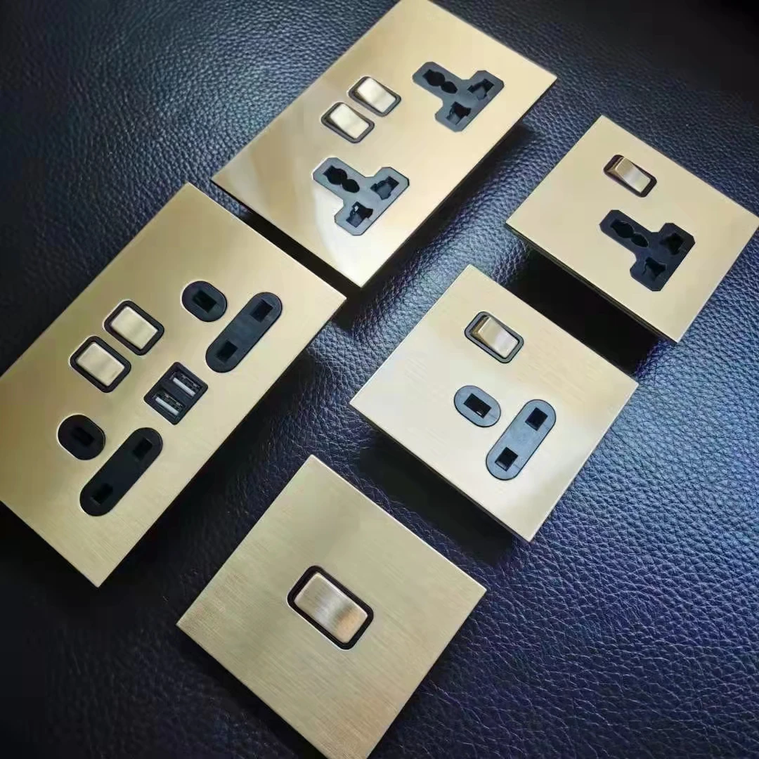 220V 10A white metal Brass toggle wall switch  vintage light switch