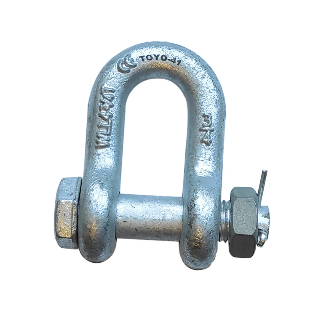 Hot sell US Type Screw Pin Anchor Screw Pin Shackle Heavy Duty Load Rigging Bow