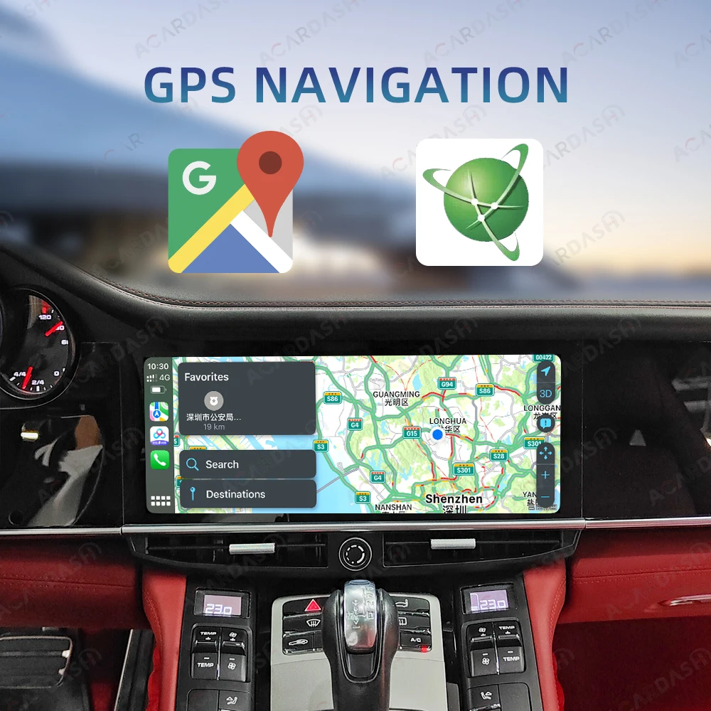 ACARDASH Car Radio For Porsche Panamera 2010-2016 Multimedia Player Head Unit 8Core Stereo Wireless CarPlay Android Auto Audio