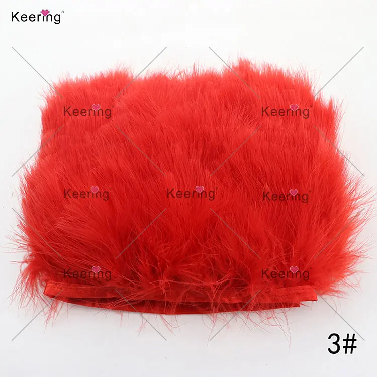Wholesale Colored Mixed Color Carnival Magenta Turkey Marabou Feather Trim Centerpieces For Weddings