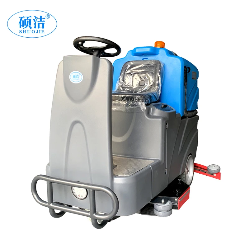 Factory Direct Selling Large Floor Cleaning Machines Durable Quality Industrial Floor Scrubber Ride On For Parking Lot