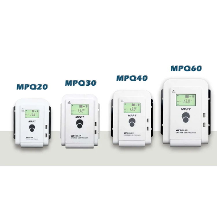 12/24V automatic identification Solar Controller 10-60A MPPT lithium iron phosphate battery controller with LCD display