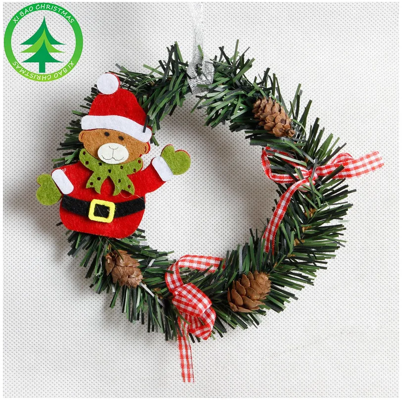 
Eucalyptus wreath Artificial plants Background Wall window decorative Wedding party supplies Gifts Diy Christmas home decoration 