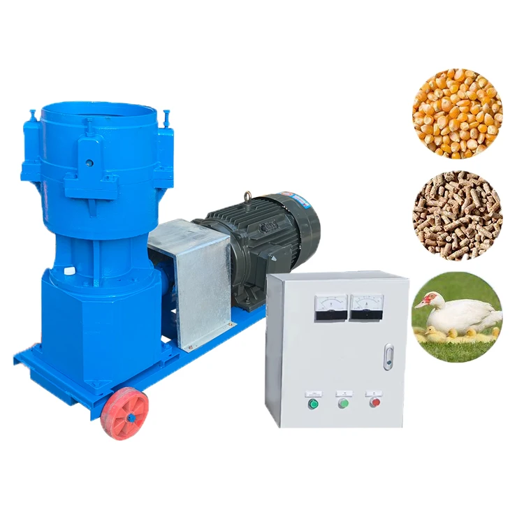 Chicken feed processing machines set electric feed processing machines goat farming equipment feed processing machines