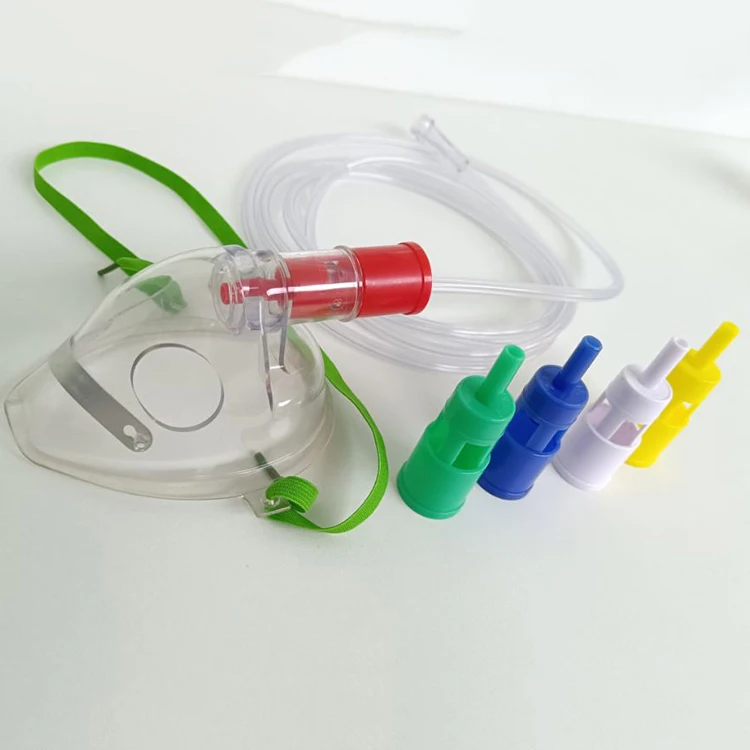 Medic Adult Aerosol Nebulizer Nasal Kit Venturi Concentration Oxygen Mask