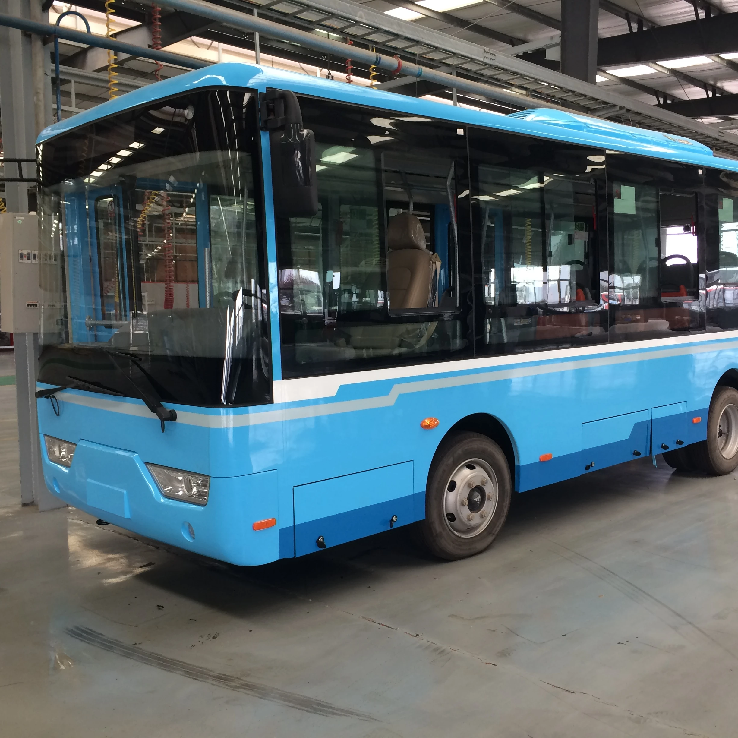 
China 6.6 meters CNG mini city bus Euro2.3.4 lowest price for sale 