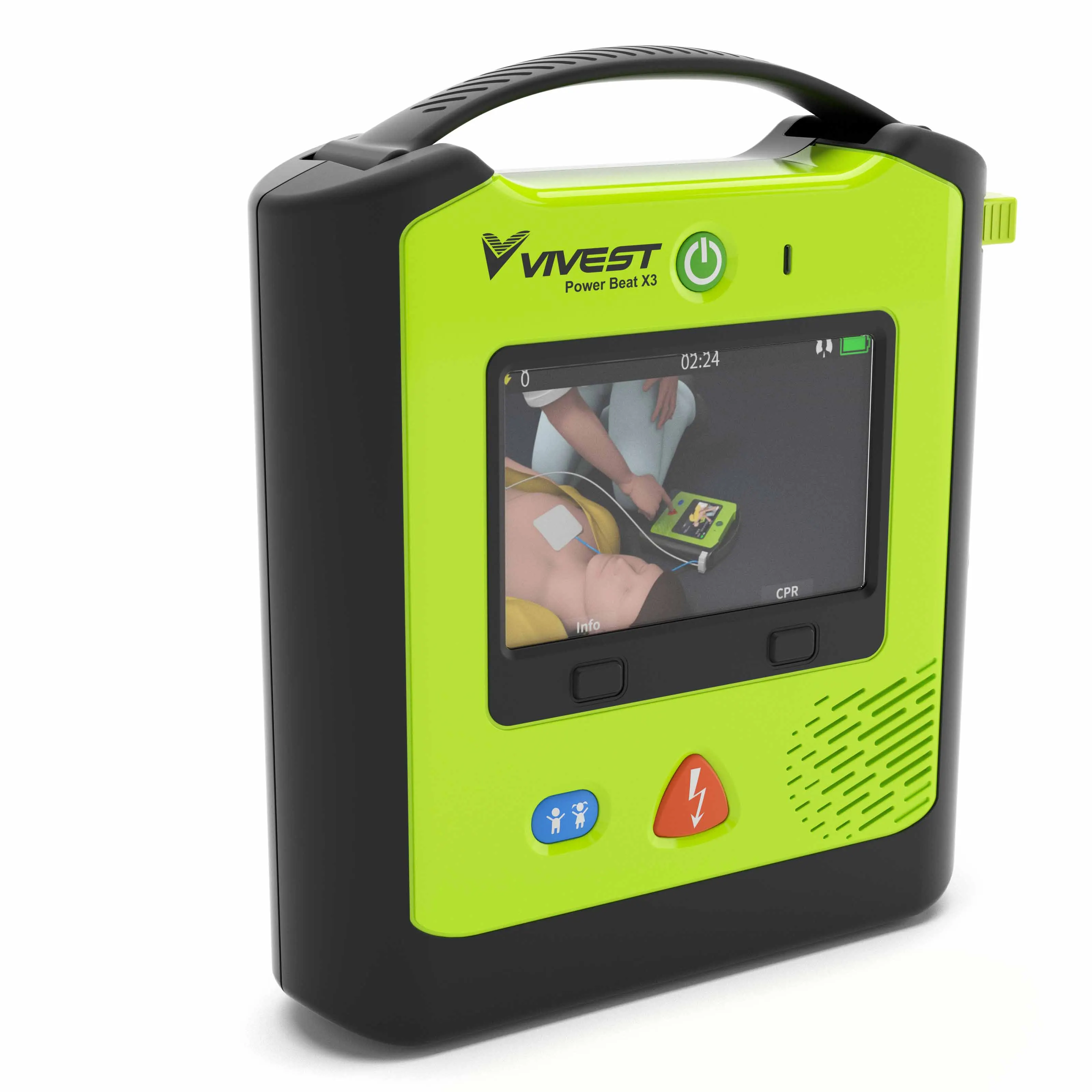AED defibrillator for medical resuscitation automatic defibrillator Shipped within 3 days