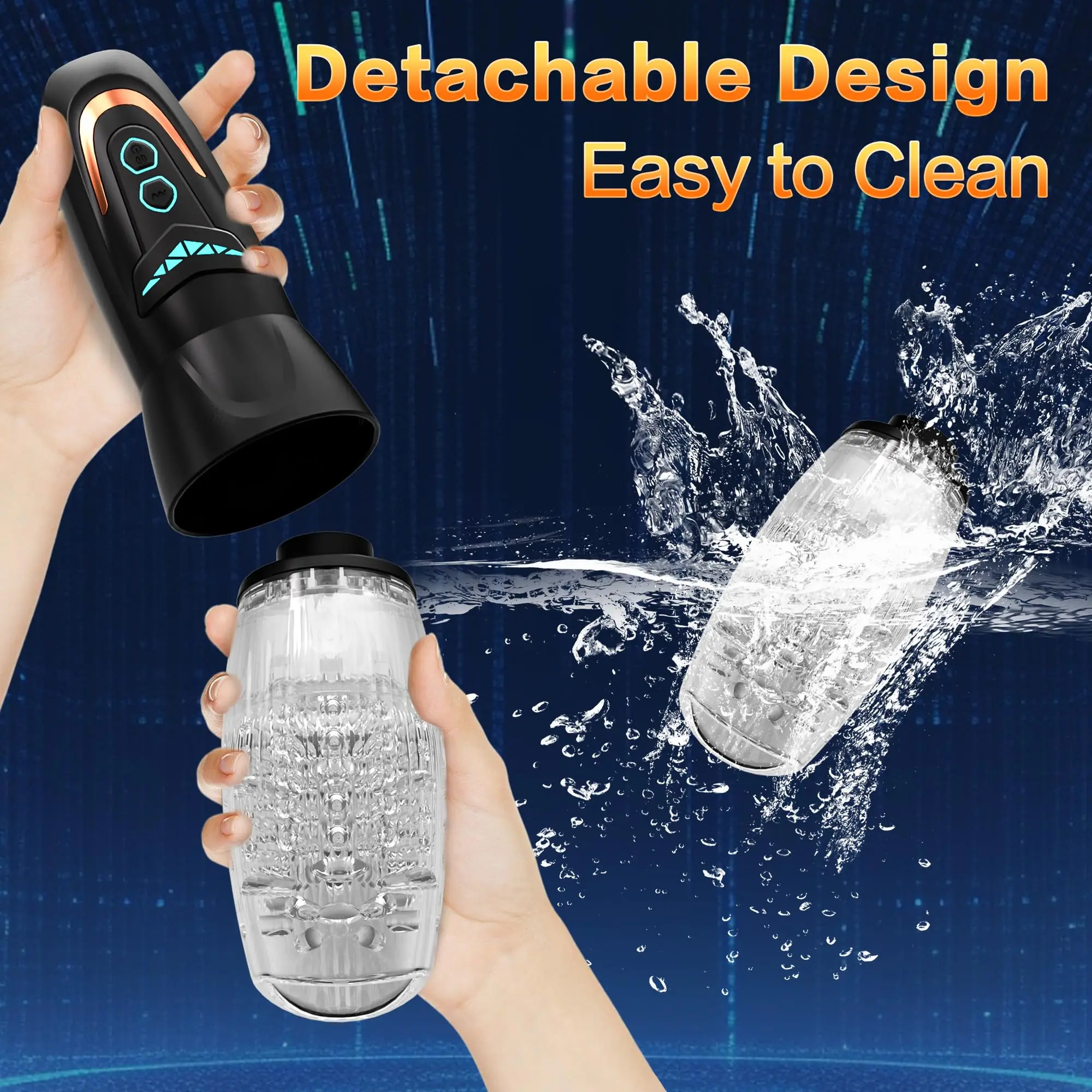 3000 Rotating Masturbation Cup Men Sex Toys Sex Penis Massage Male Masturbator Glans Vibrator Sex Toy for Man