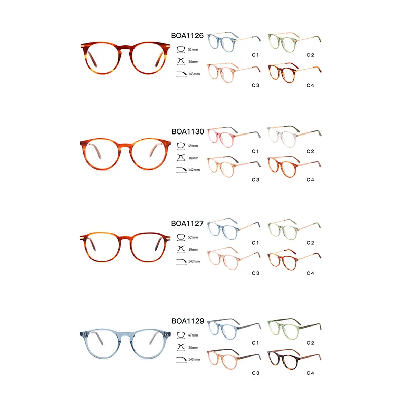 Cellulose cheap acetate mixed reading eyewear frames eye glasses