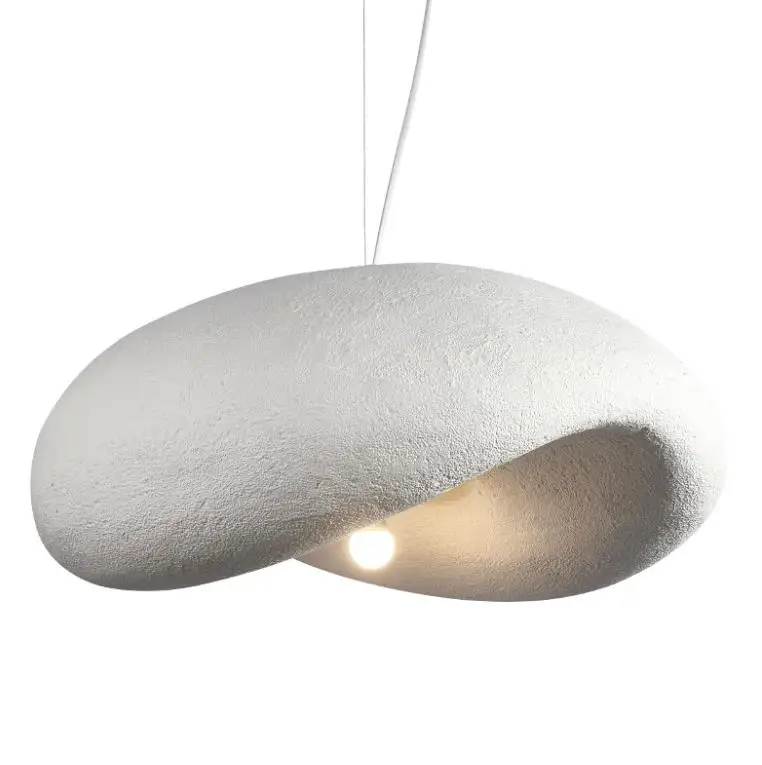 Modern wabi-Sabi chandelier Original designer living room light Simple dining room bedroom chandelier