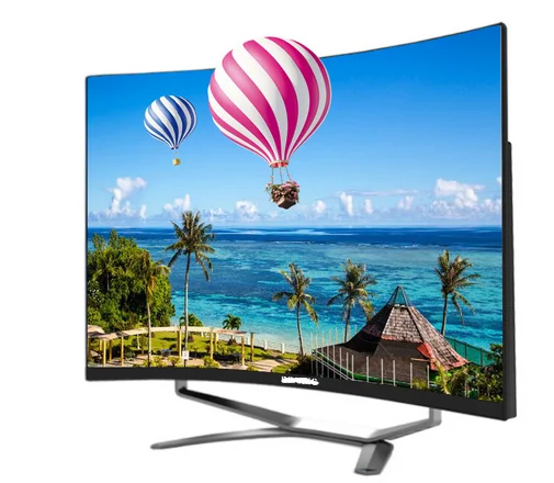 Cheap 27' All In One PC Intel Core i7-3520M i3 i5 16GB RAM 480GB SSD 1920*1080P HD LED Curve Screen Desktop Monoblock Computer