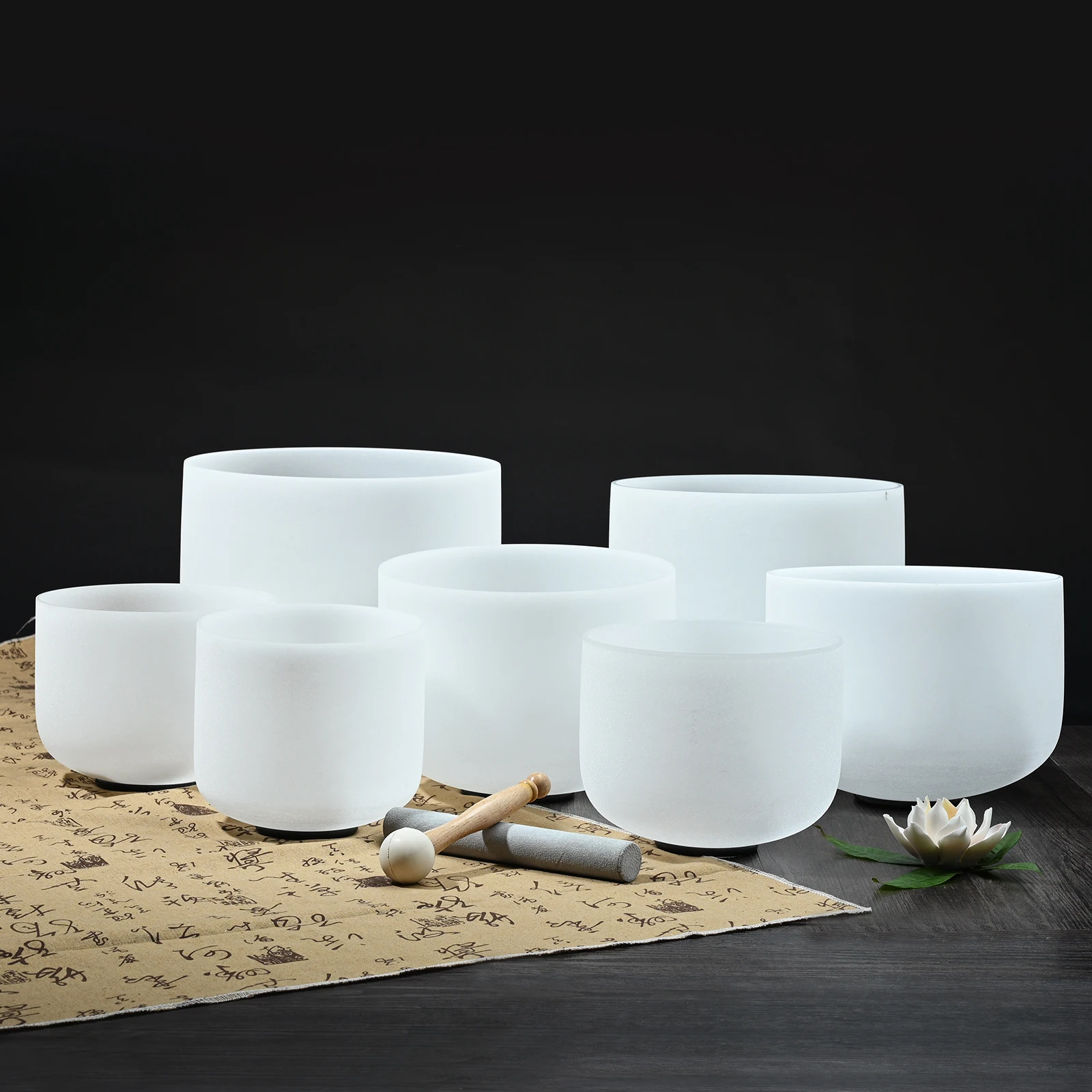 
SUCCESS Wholesale Quartz Crystal Singing Bowls For Chakra Healing 