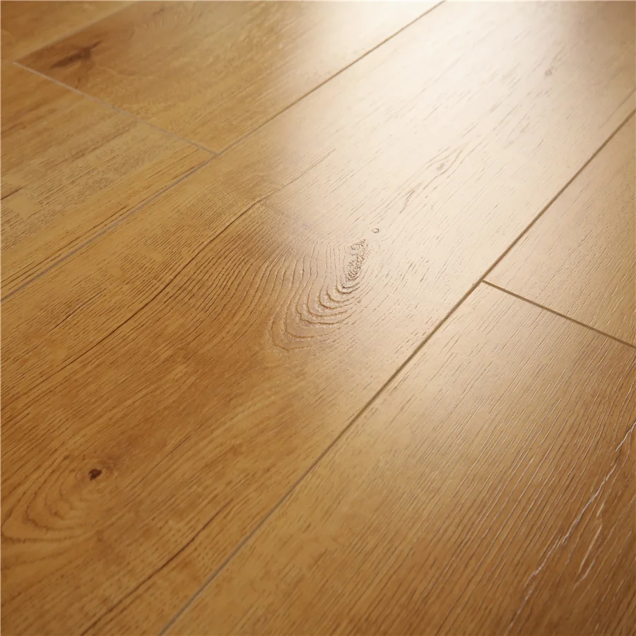 High Glossy Hdf Surface Economic Wood 100% Waterproof Madera Compuesta Reforzada Piso