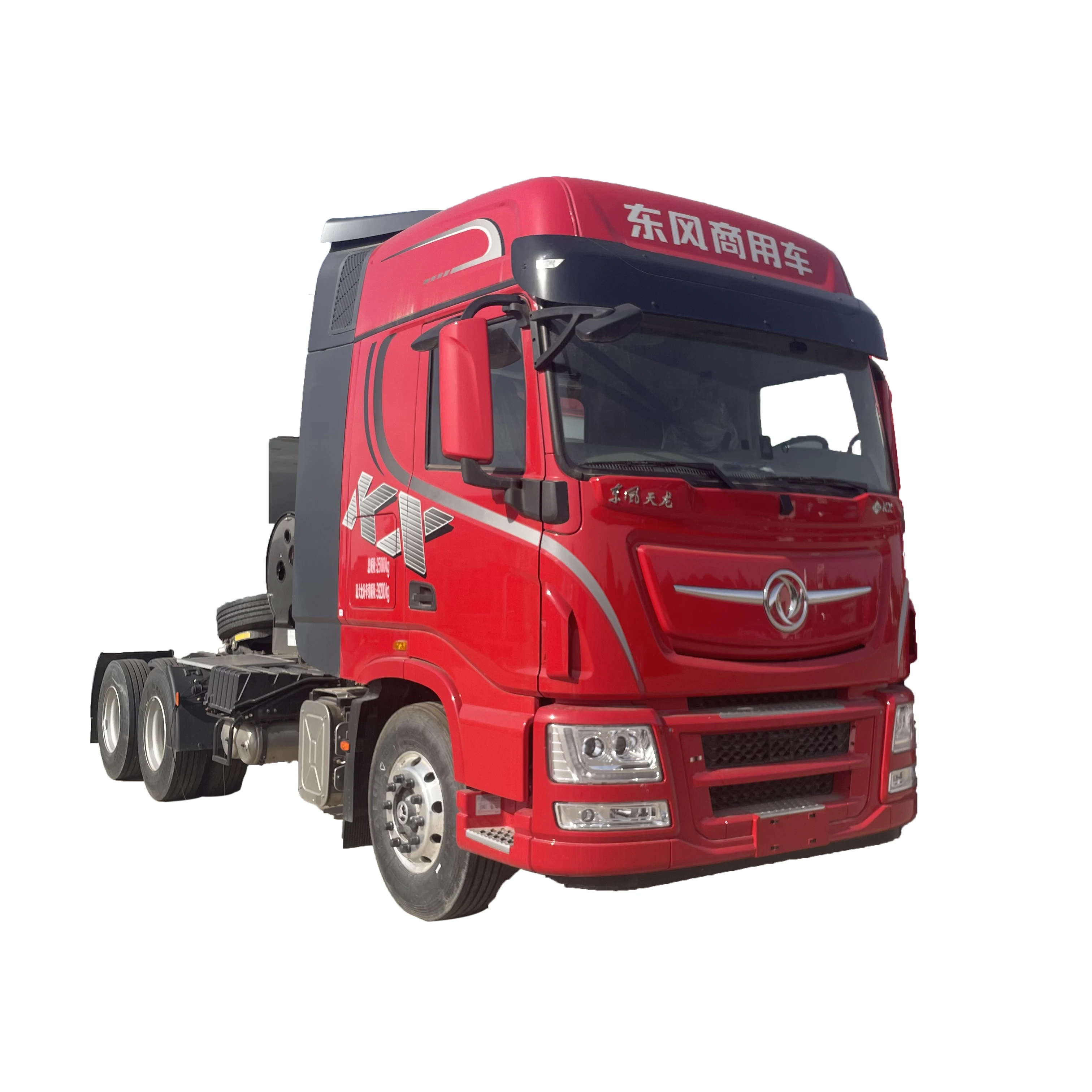 Новый сверхмощный транспортный трактор Dongfeng Tianlong 530 лошадиных сил 6x4 родом из Китая