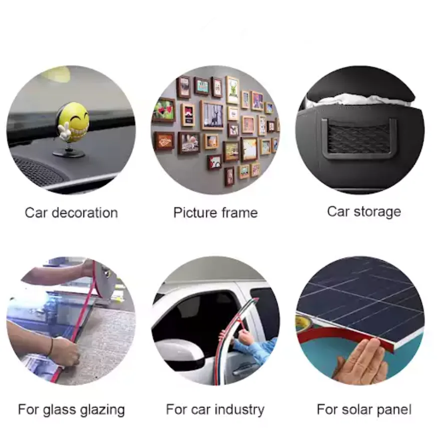 Clear Double Sided Adhesive Tape Heavy-Duty Waterproof Foam Tape Suitable For Rv Led Light Strip