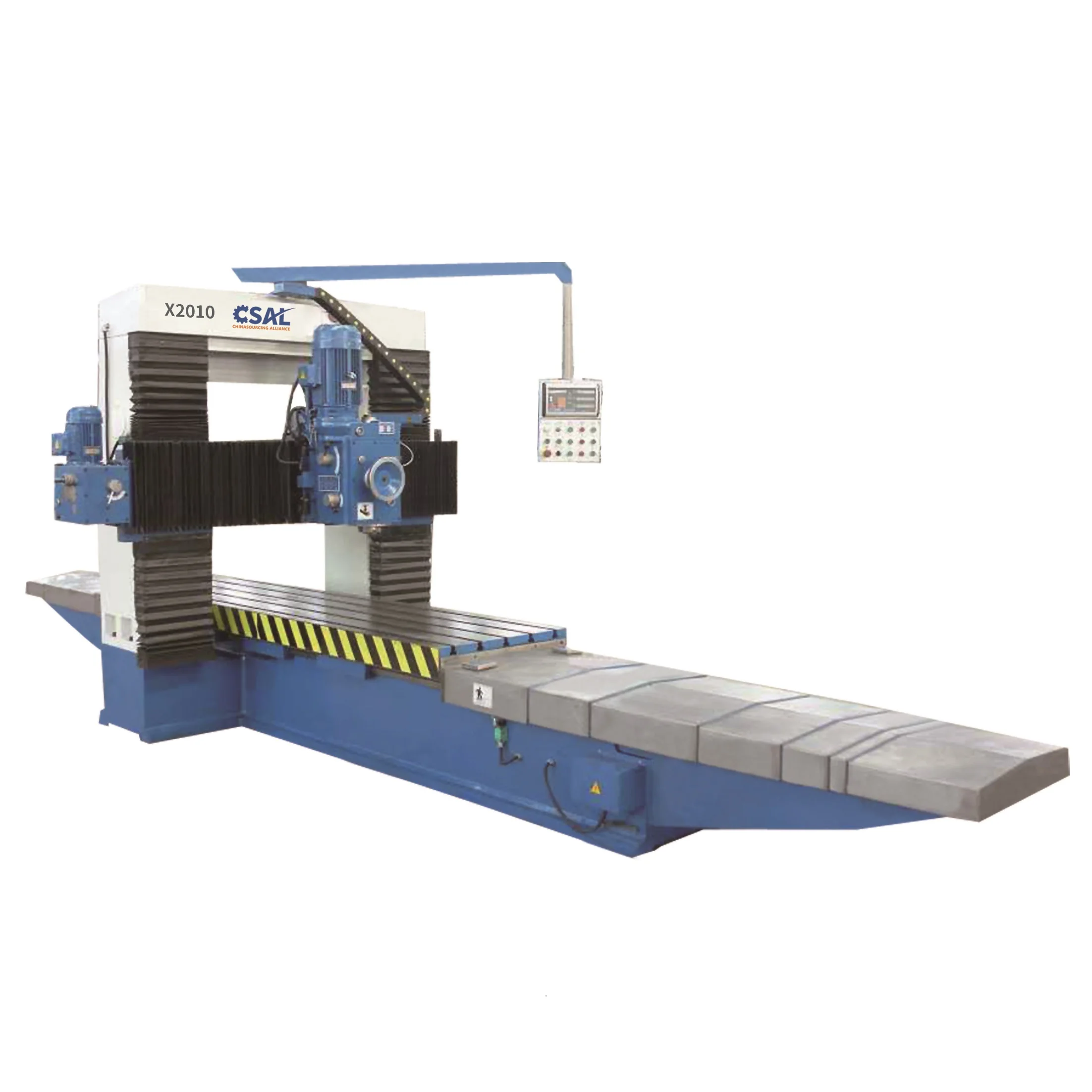 Gantry Milling Machine X2012 with Pneumatic Tool Locking Mechanism