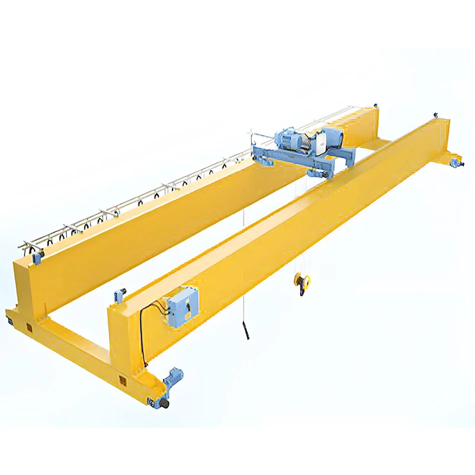 Low Headroom Double Beam Overhead Crane Electric Hoist European Style Gourd Double Beam Crane