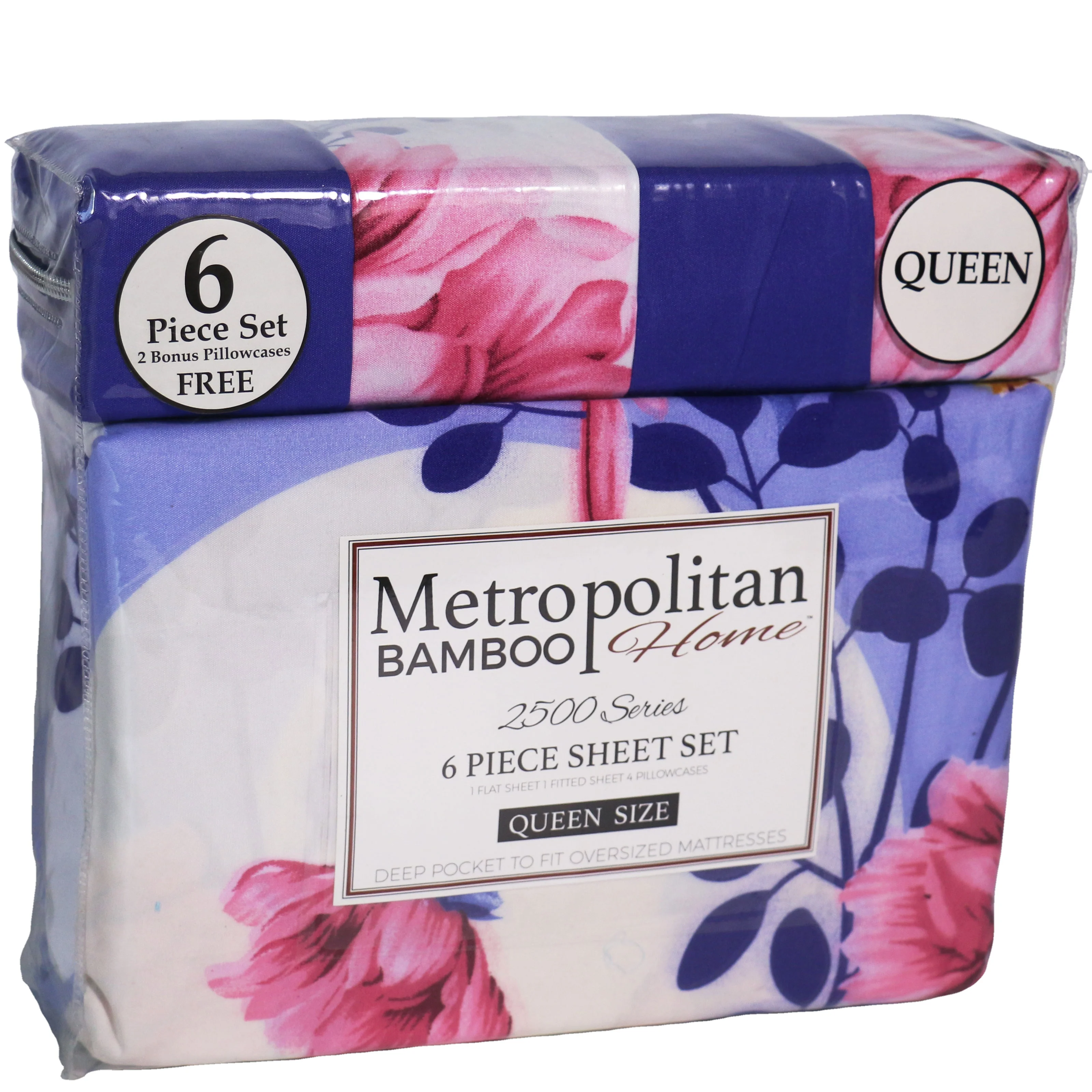 High quality Floral Print fabric 90gsm 100% polyester 4pcs or 6pcs Luxury microfiber bedding sheet sets