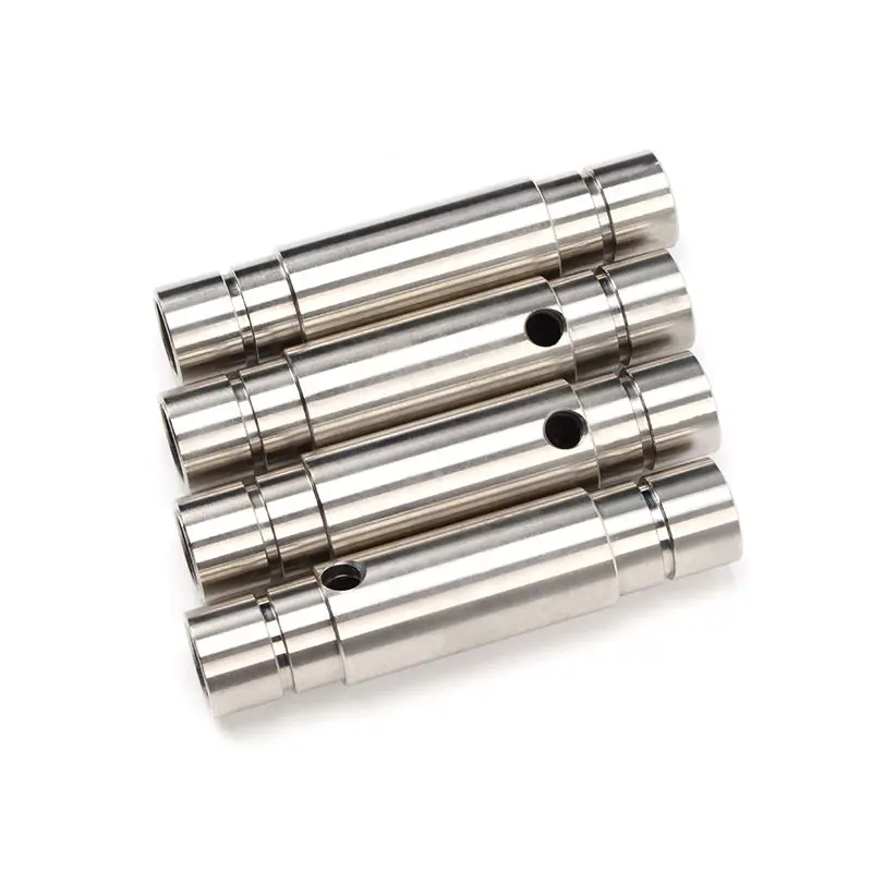 Machining Centerless Circular Shaft Parts with Lathe Mass customization of stainless steel roll shafts