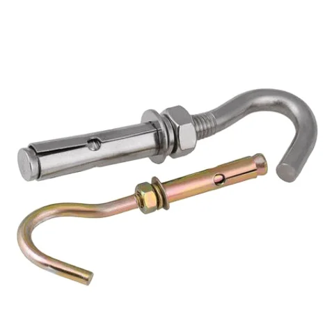 Heavy Duty Closed Eye Hook Sleeve Anchor, Concrete Expansion Anchor Bolt, Zinc Plated. Galvanized