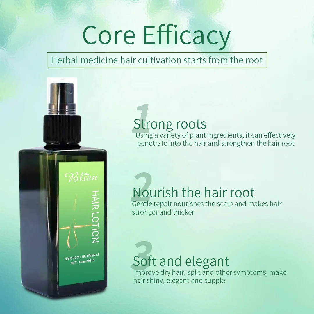 Loss Hair Treatments Root Nutrients Spray Lotion