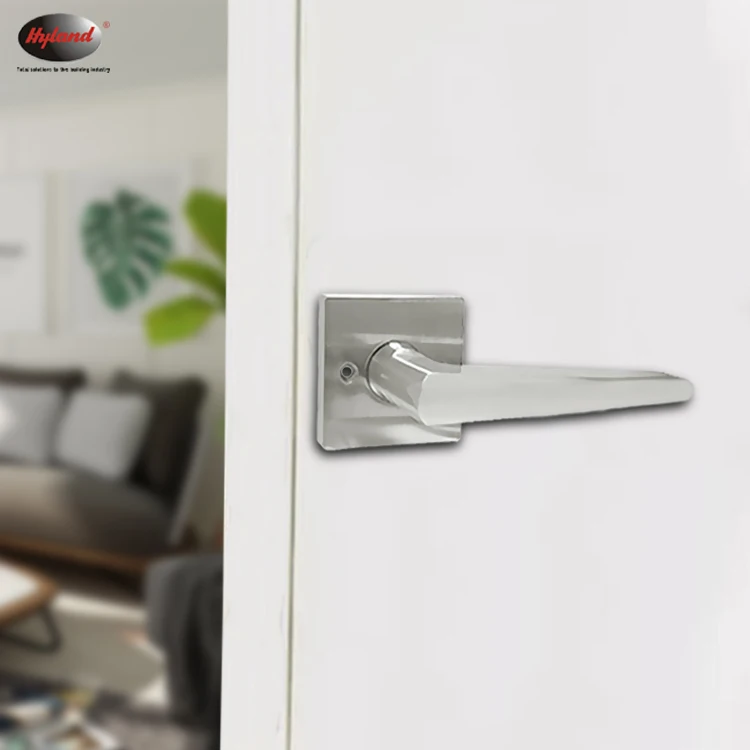 HYLAND OEM 70722 DC  Hot sale high quality Zinc Alloy handle door lock export For USA  market With Passage Function Door Lock