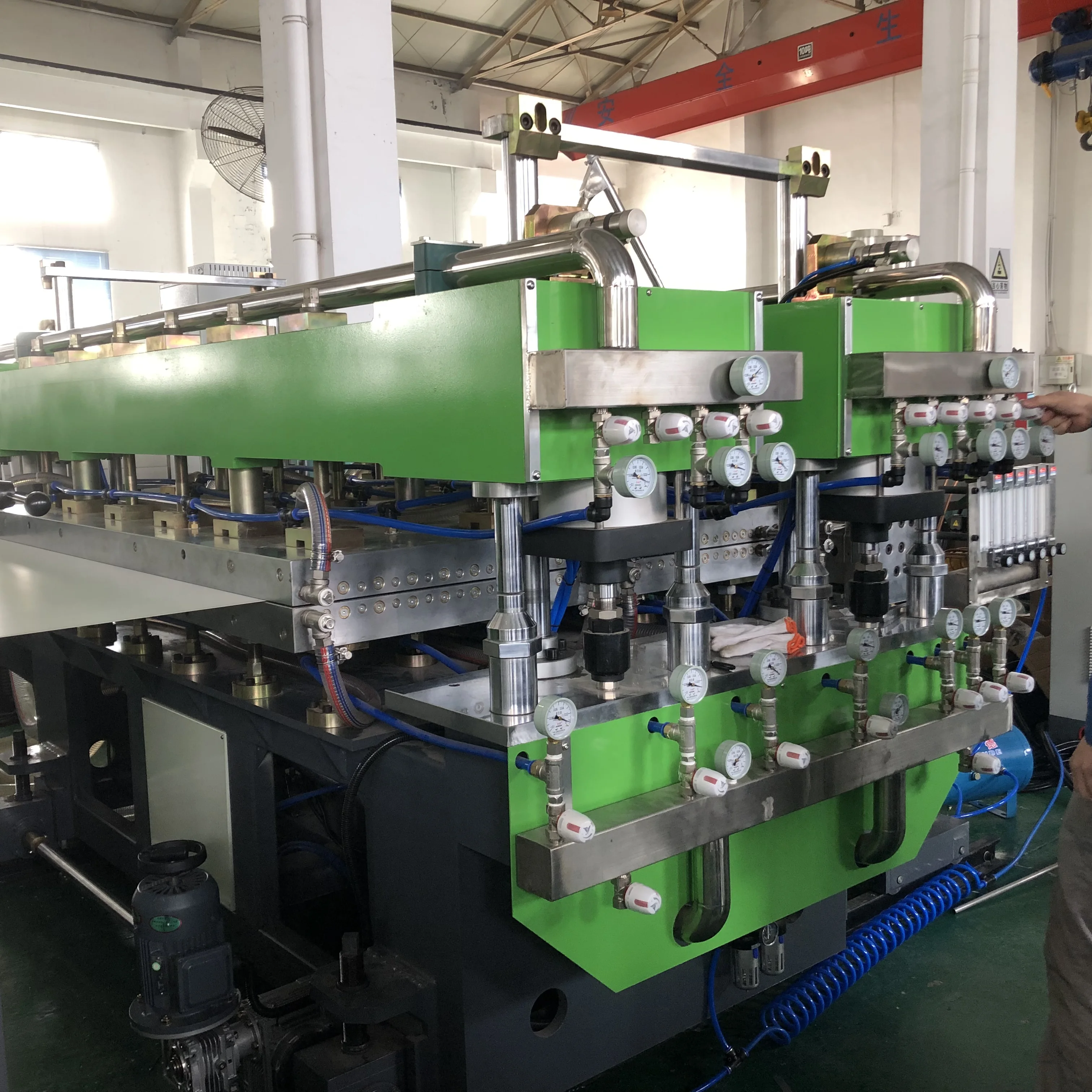 plastic honeycomb board PP plastic hollow sheet making production machine